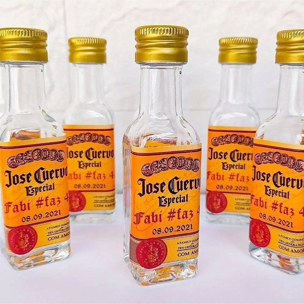 Miniatura Tequila José Cuervo Personalizada