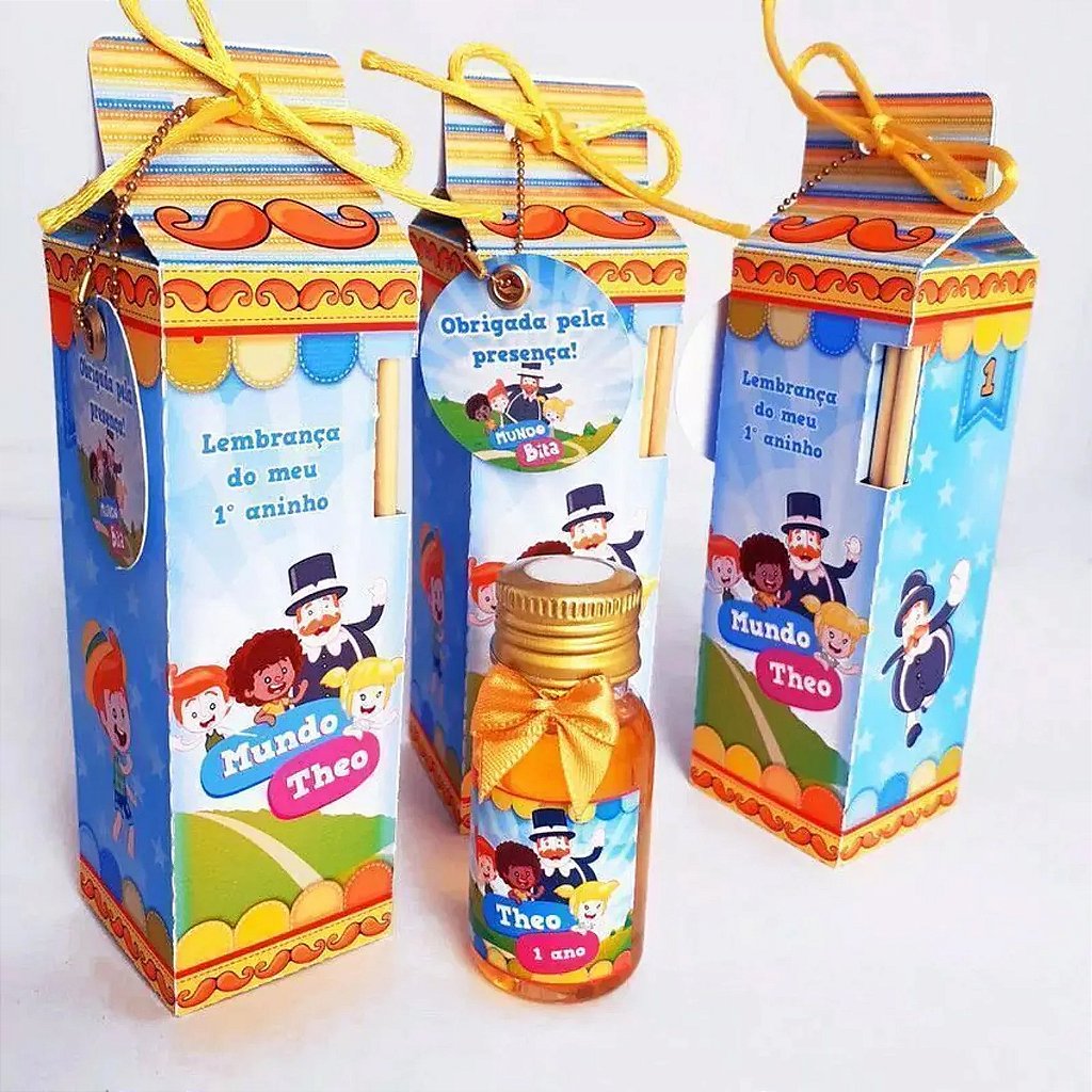 Aromatizador Mundo Bita Personalizado