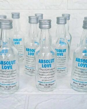 Miniatura Vodka Absolut Personalizada