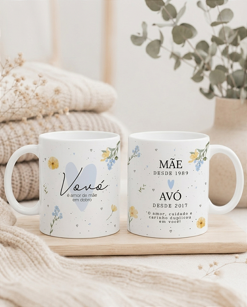 Caneca Personalizada Vovó