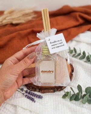 Aromatizador difusor personalizado vidro 30ml