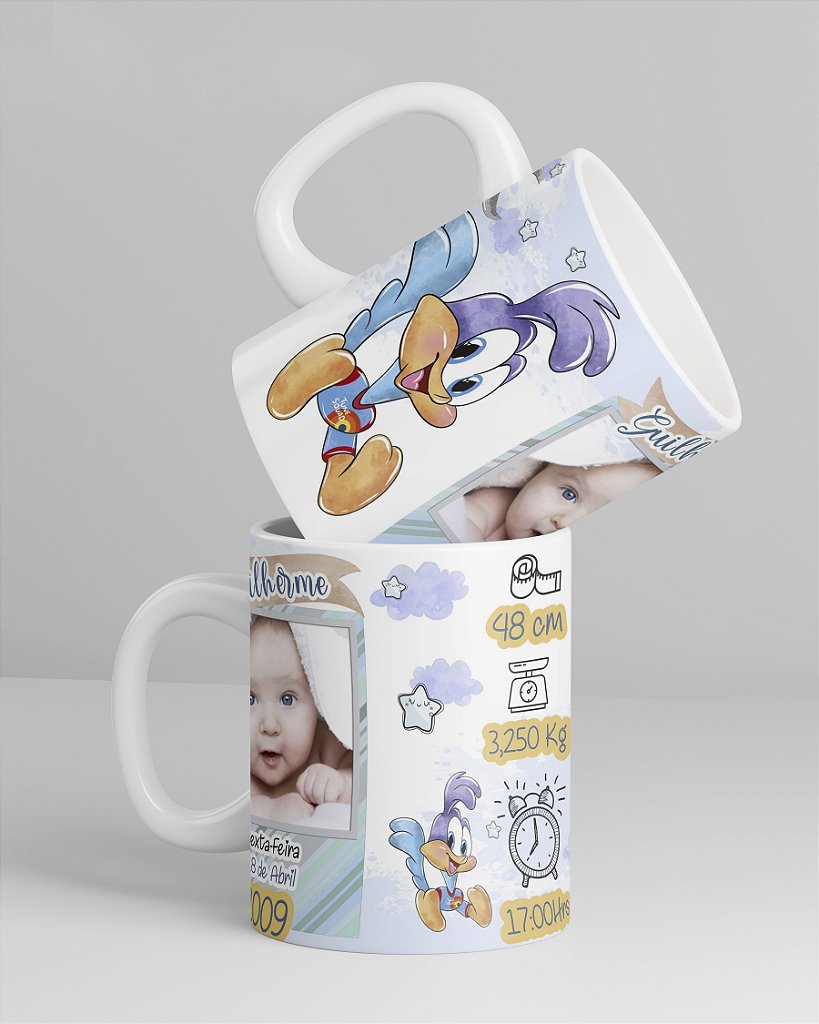 Caneca Nascimento Looney Tunes