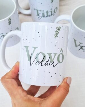 Caneca com nome personalizada