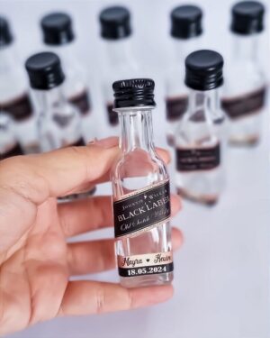 Miniatura Whisky Black Label Personalizada