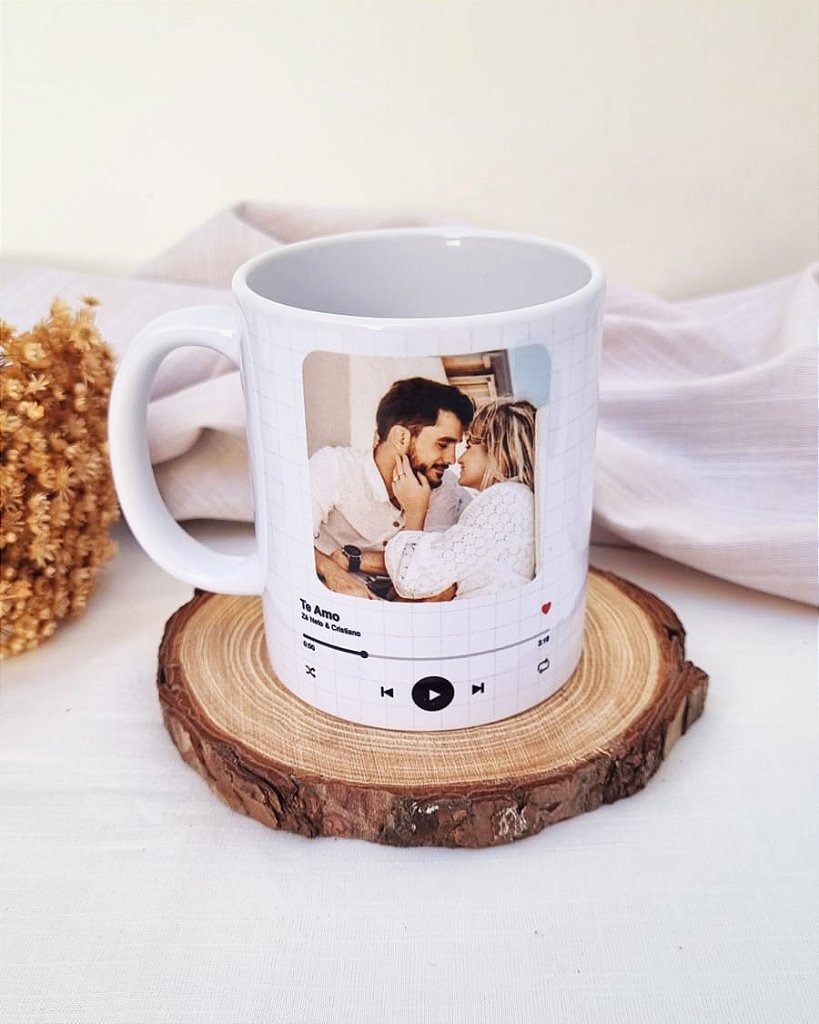 Caneca Spotify Personalizada