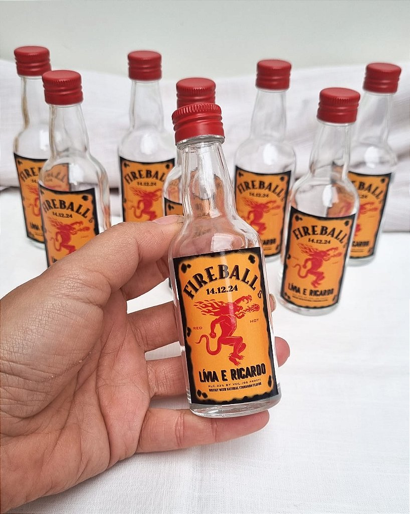 Miniatura Fireball Personalizada